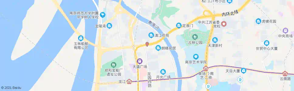 南京向山检查站_公交站地图_南京公交_妙搜公交查询2025
