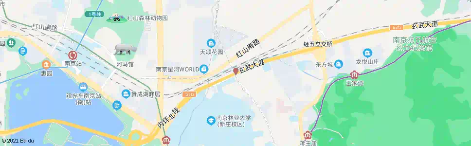南京(玄武大道)长途东站_公交站地图_南京公交_妙搜公交查询2025