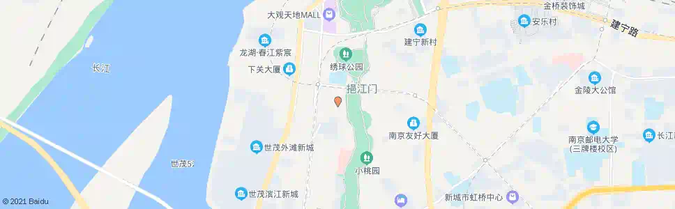 南京姜家园_公交站地图_南京公交_妙搜公交查询2025