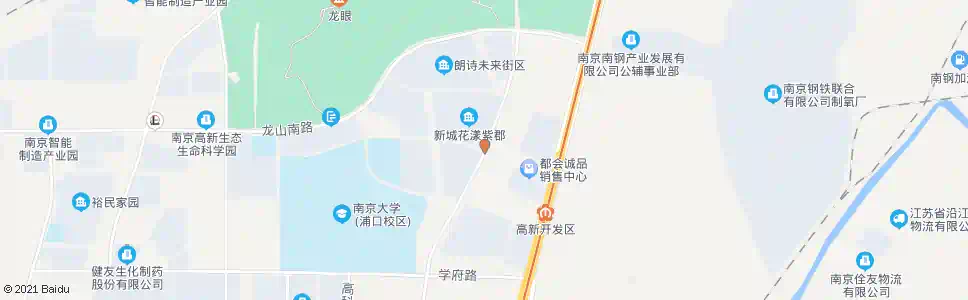 南京高新路侨康路_公交站地图_南京公交_妙搜公交查询2025