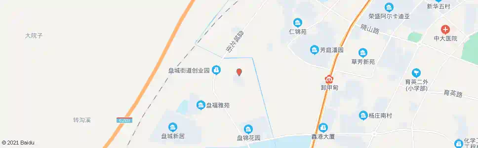 南京盘城新街盘城路_公交站地图_南京公交_妙搜公交查询2025