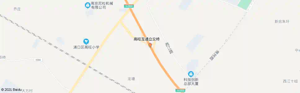 南京宁连互通北_公交站地图_南京公交_妙搜公交查询2025