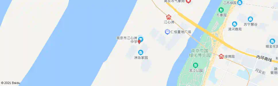 南京生态科技岛小学_公交站地图_南京公交_妙搜公交查询2025