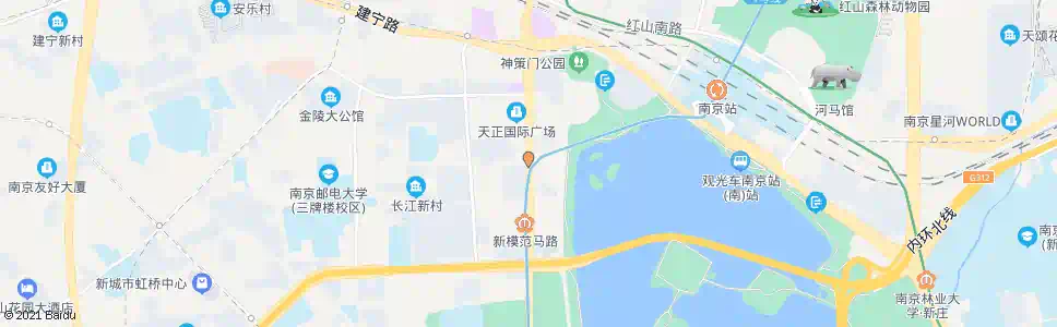 南京许府巷_公交站地图_南京公交_妙搜公交查询2025