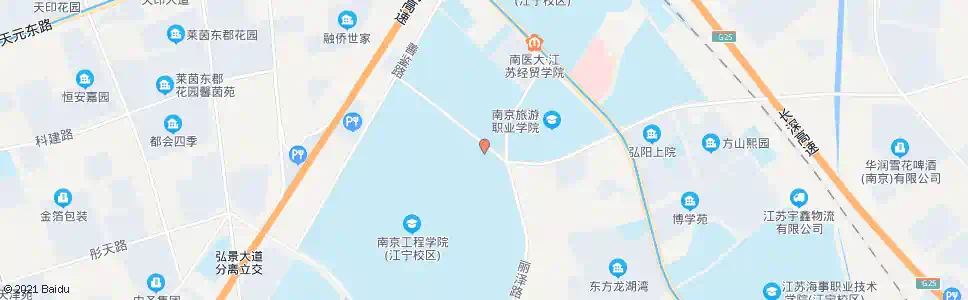 南京工程学院江宁校区4号门_公交站地图_南京公交_妙搜公交查询2025