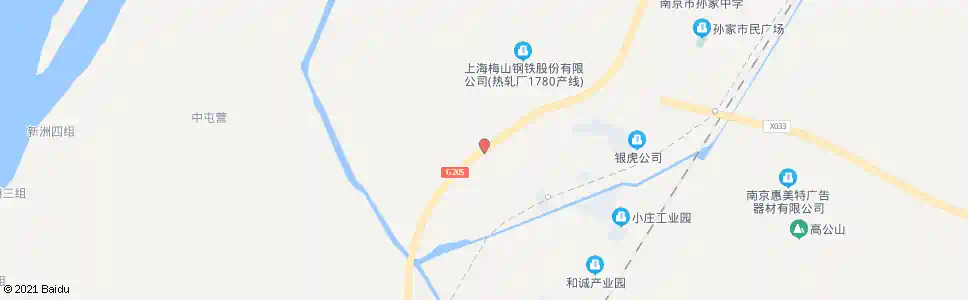 南京针织九厂北_公交站地图_南京公交_妙搜公交查询2025
