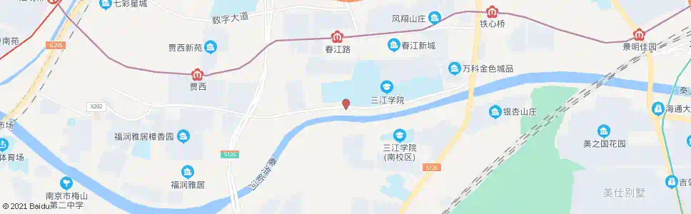 南京三江公寓_公交站地图_南京公交_妙搜公交查询2025
