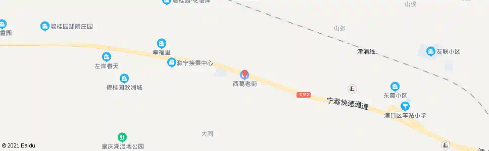 南京西葛老街_公交站地图_南京公交_妙搜公交查询2025