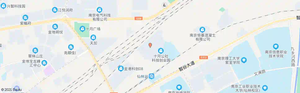 南京十月科创园_公交站地图_南京公交_妙搜公交查询2025