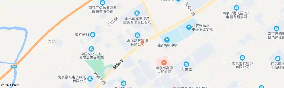 南京江张村_公交站地图_南京公交_妙搜公交查询2025