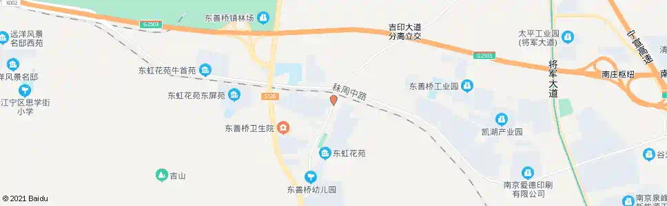 南京东善桥_公交站地图_南京公交_妙搜公交查询2025