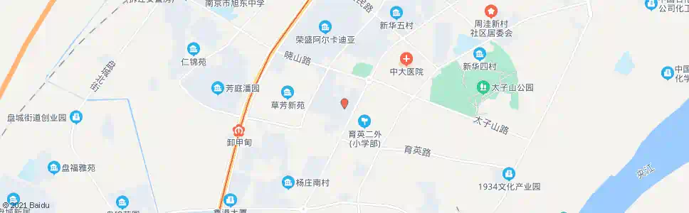 南京新华西路海棠花园_公交站地图_南京公交_妙搜公交查询2025