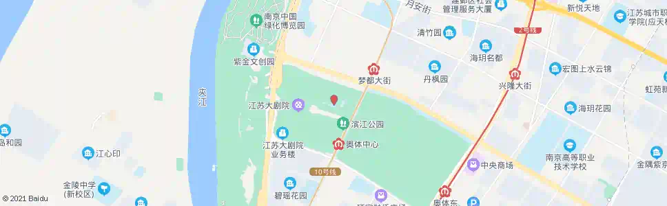南京金陵图书馆_公交站地图_南京公交_妙搜公交查询2025