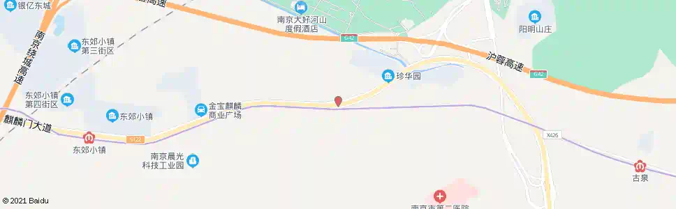 南京孟庄_公交站地图_南京公交_妙搜公交查询2025