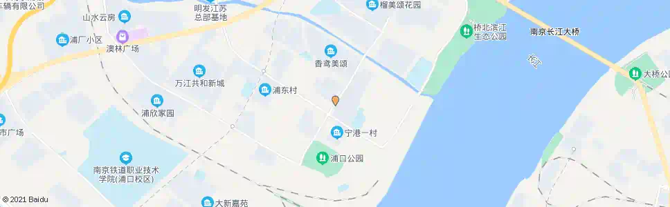 南京浦园北路浦东路_公交站地图_南京公交_妙搜公交查询2025