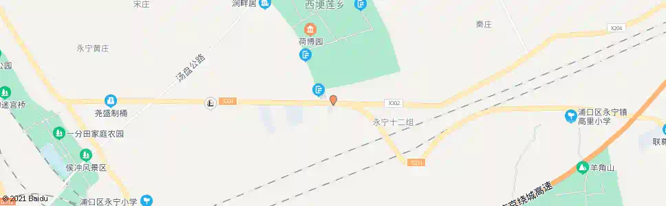 南京永宁村_公交站地图_南京公交_妙搜公交查询2025