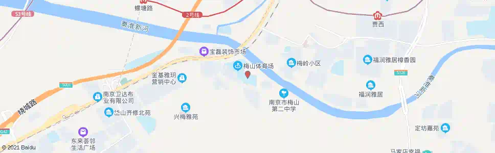 南京梅山高级中学_公交站地图_南京公交_妙搜公交查询2025