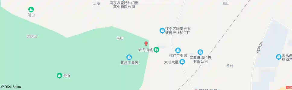 南京下坝_公交站地图_南京公交_妙搜公交查询2025