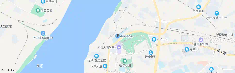 南京麒西路_公交站地图_南京公交_妙搜公交查询2025