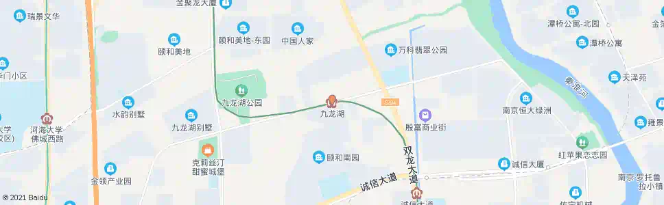 南京九龙湖站_公交站地图_南京公交_妙搜公交查询2025