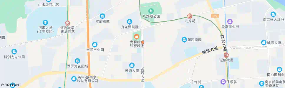 南京清水亭西路_公交站地图_南京公交_妙搜公交查询2025