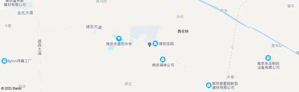 南京营防东_公交站地图_南京公交_妙搜公交查询2025