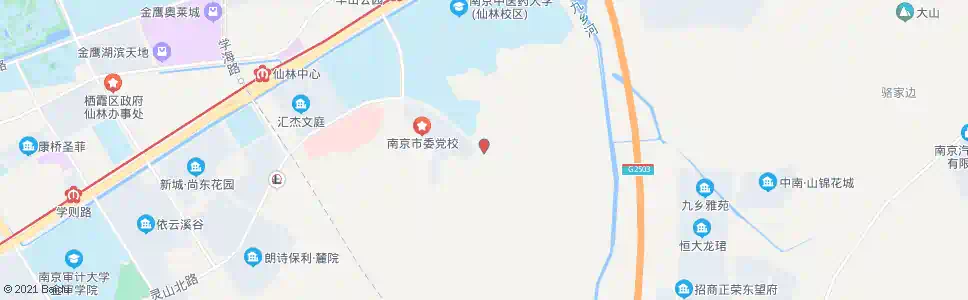 南京灵山北路_公交站地图_南京公交_妙搜公交查询2025
