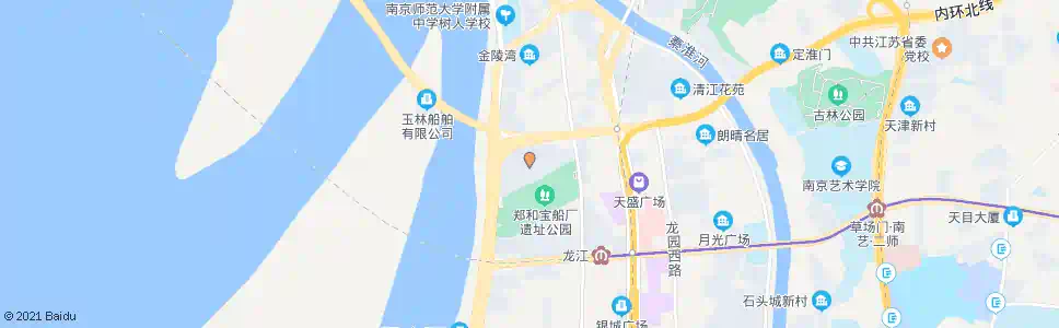 南京海德卫城_公交站地图_南京公交_妙搜公交查询2025