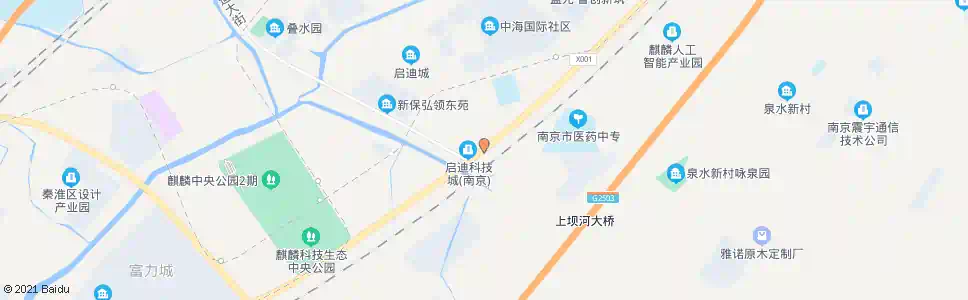 南京湖头南站上坝河_公交站地图_南京公交_妙搜公交查询2025