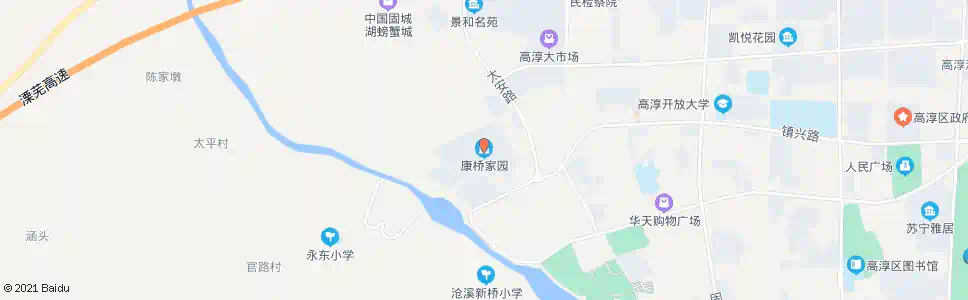 南京淳中路口(康桥家园)_公交站地图_南京公交_妙搜公交查询2025