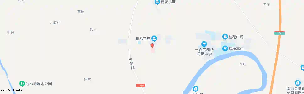 南京程桥卫生院_公交站地图_南京公交_妙搜公交查询2025