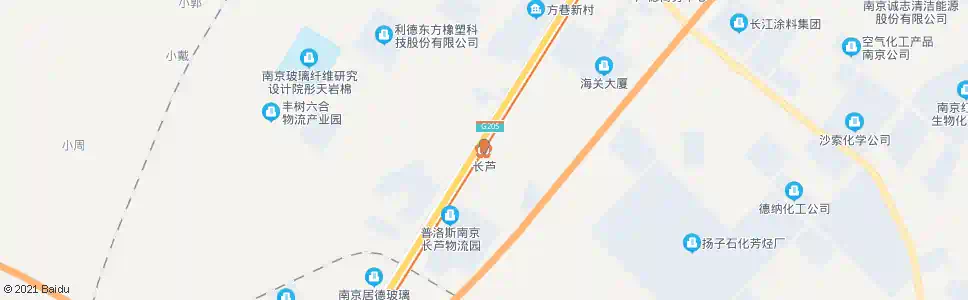 南京长丰南路长芦_公交站地图_南京公交_妙搜公交查询2025