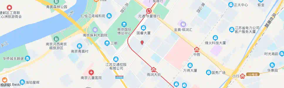 南京南京银行_公交站地图_南京公交_妙搜公交查询2025