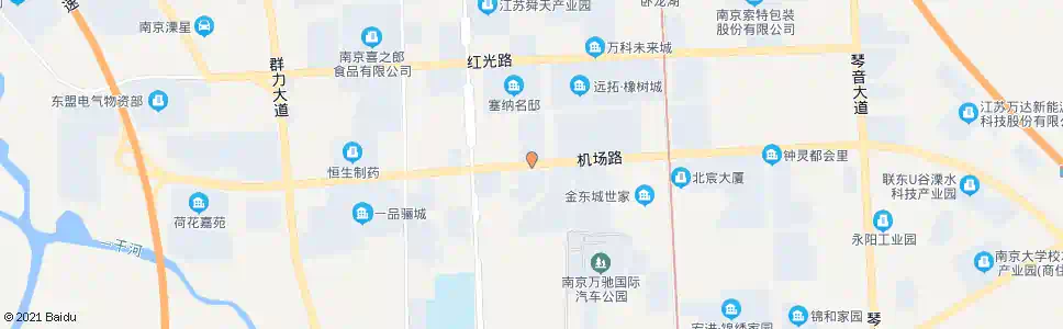 南京碧水家园_公交站地图_南京公交_妙搜公交查询2025