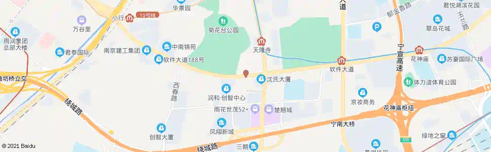 南京软件大道宁双路_公交站地图_南京公交_妙搜公交查询2025
