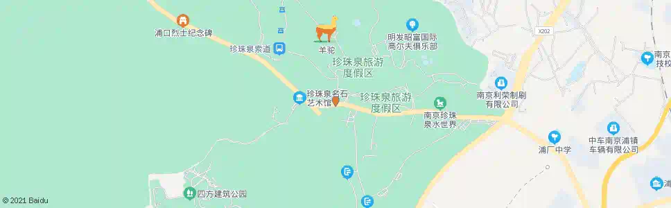 南京珍珠泉西大门_公交站地图_南京公交_妙搜公交查询2025
