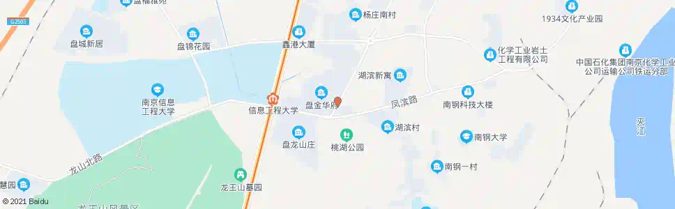 南京盘金华府_公交站地图_南京公交_妙搜公交查询2025