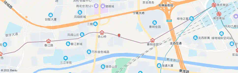 南京吴尚村_公交站地图_南京公交_妙搜公交查询2025