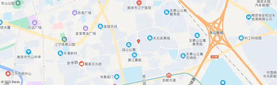 南京天元吉第城_公交站地图_南京公交_妙搜公交查询2025