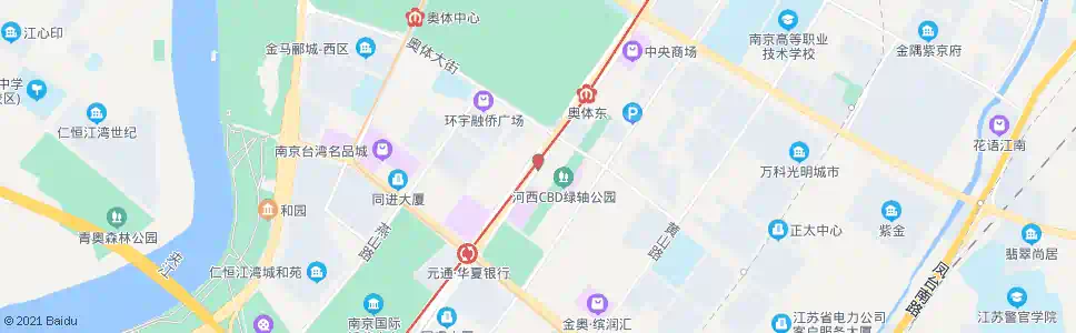 南京江东中路富春江西街_公交站地图_南京公交_妙搜公交查询2025