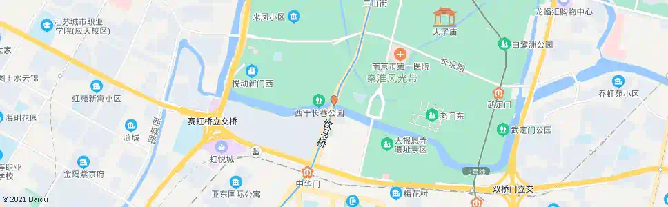 南京窑湾街_公交站地图_南京公交_妙搜公交查询2025