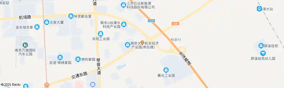 南京十里变电站_公交站地图_南京公交_妙搜公交查询2025