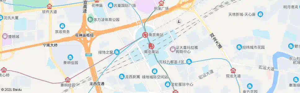 南京乙烯路南_公交站地图_南京公交_妙搜公交查询2025
