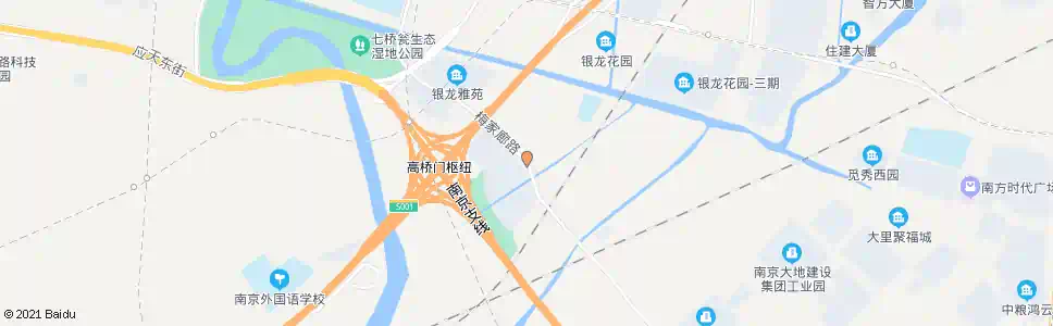 南京西桐桥_公交站地图_南京公交_妙搜公交查询2025