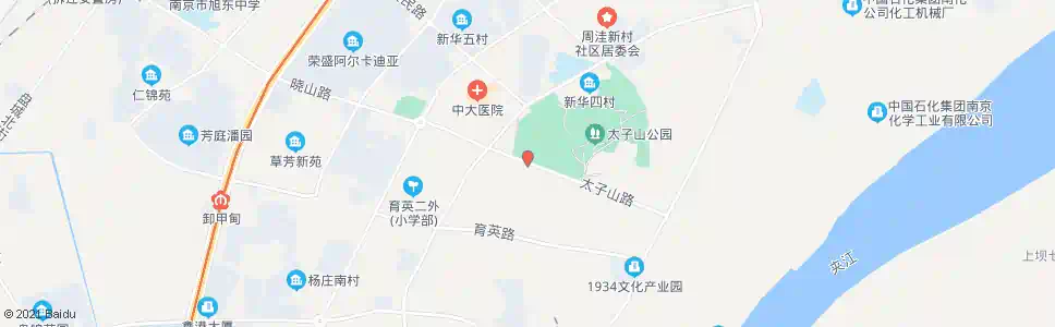 南京太子山路中_公交站地图_南京公交_妙搜公交查询2025