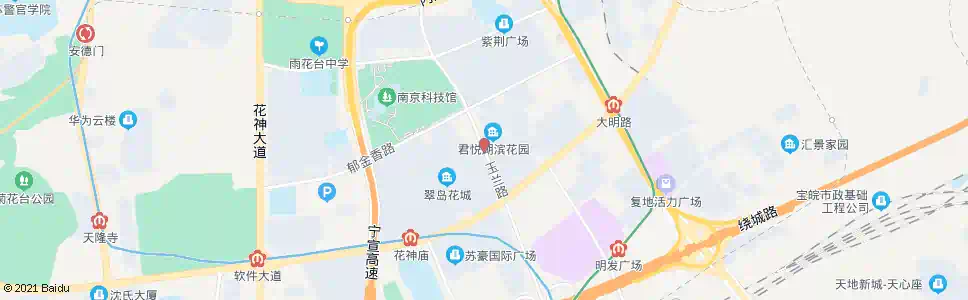 南京玉兰路_公交站地图_南京公交_妙搜公交查询2025