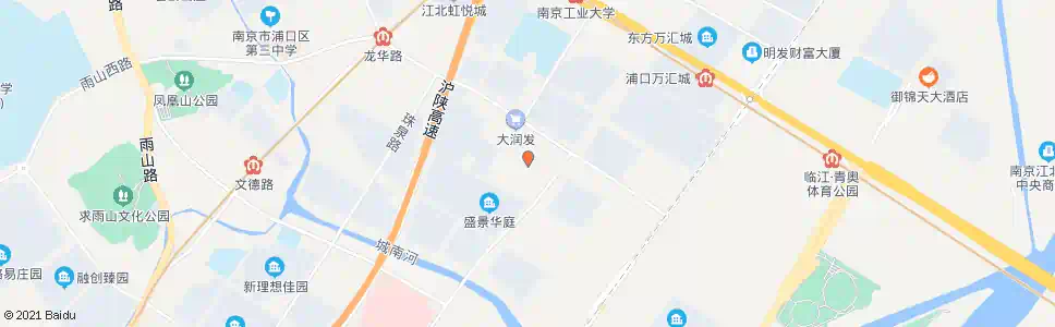 南京城南新村西_公交站地图_南京公交_妙搜公交查询2025