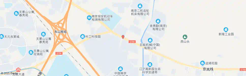 南京高庙_公交站地图_南京公交_妙搜公交查询2025