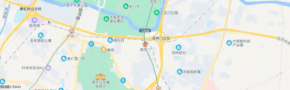 南京雨花门站_公交站地图_南京公交_妙搜公交查询2025