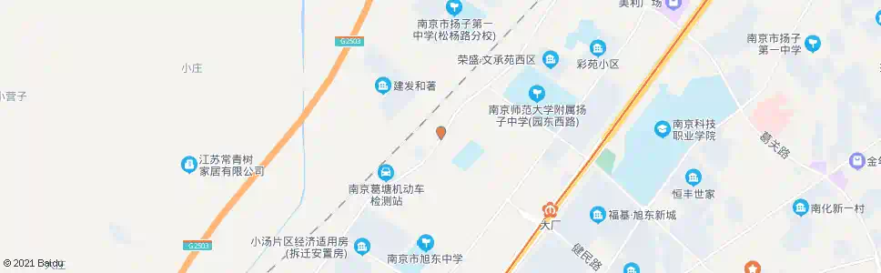 南京工农村_公交站地图_南京公交_妙搜公交查询2025